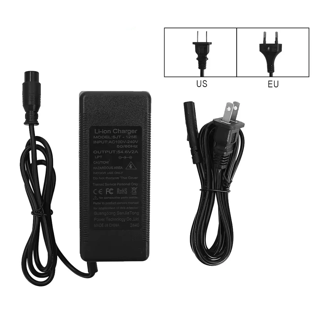 

Запасные части для зарядного устройства для электрического скутера Smartgyro Speedway/Crossover/Rockway/Zwheel T4 Zrino/Urbanglide/ICE Q1/Q3 54,6 В 2A GX16