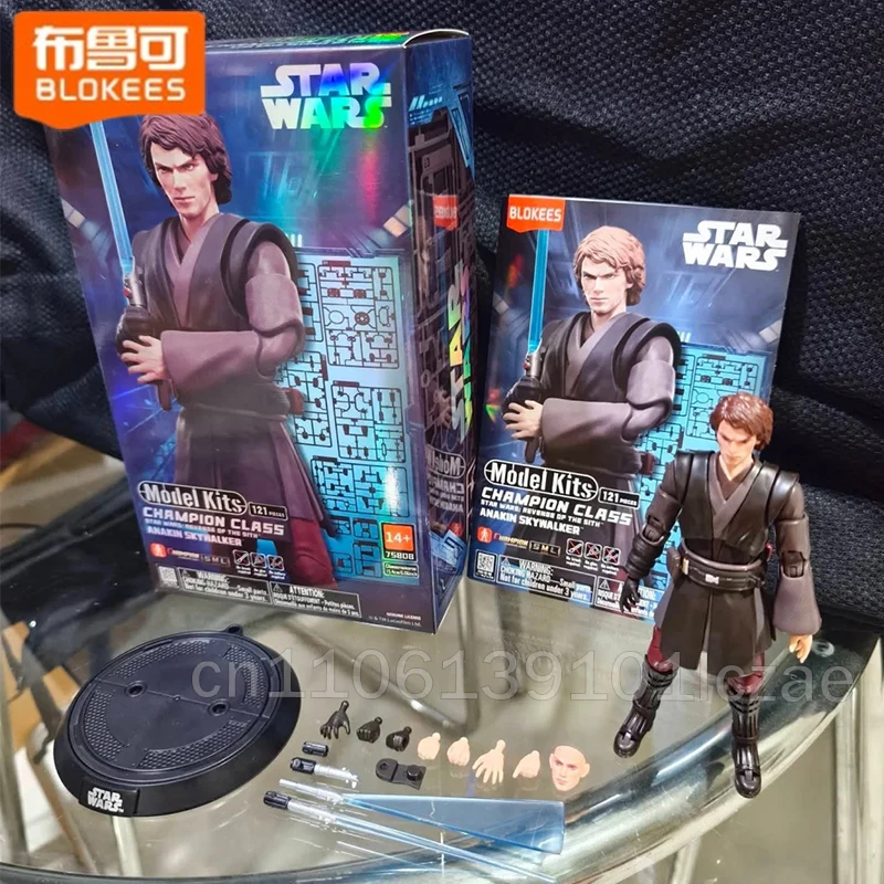 【新商品】ブローキーズ-スターウォーズ-アクションフィギュア-アナキン・スカイウォーカー-おもちゃ-クローン・トルーパー-組み立てモデルキット-チャンピオンクラス-マンダロリアン