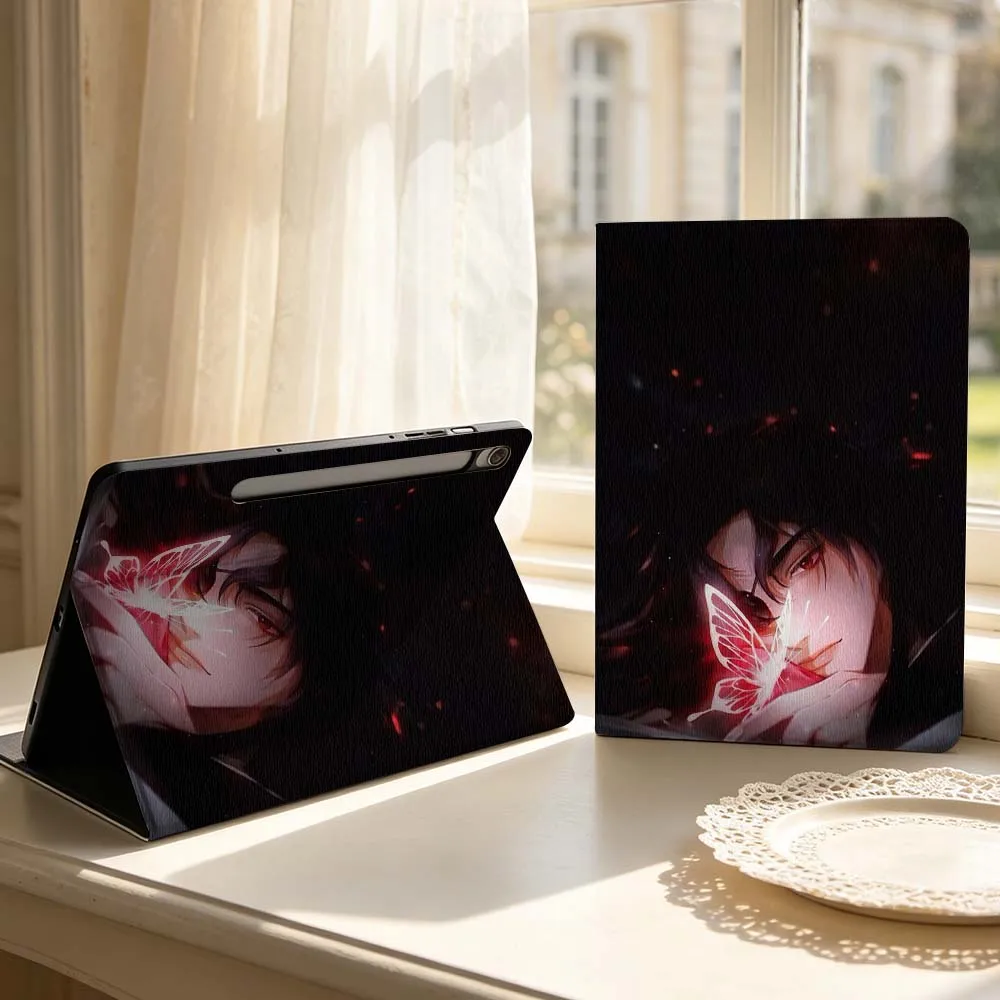 Huacheng Aesthetics Soft For Samsung Galaxy Tab S11 S10 S9 S8 S7 S6 A9 A8 A11 Lite FE Plus Pen Tray Tablet Case