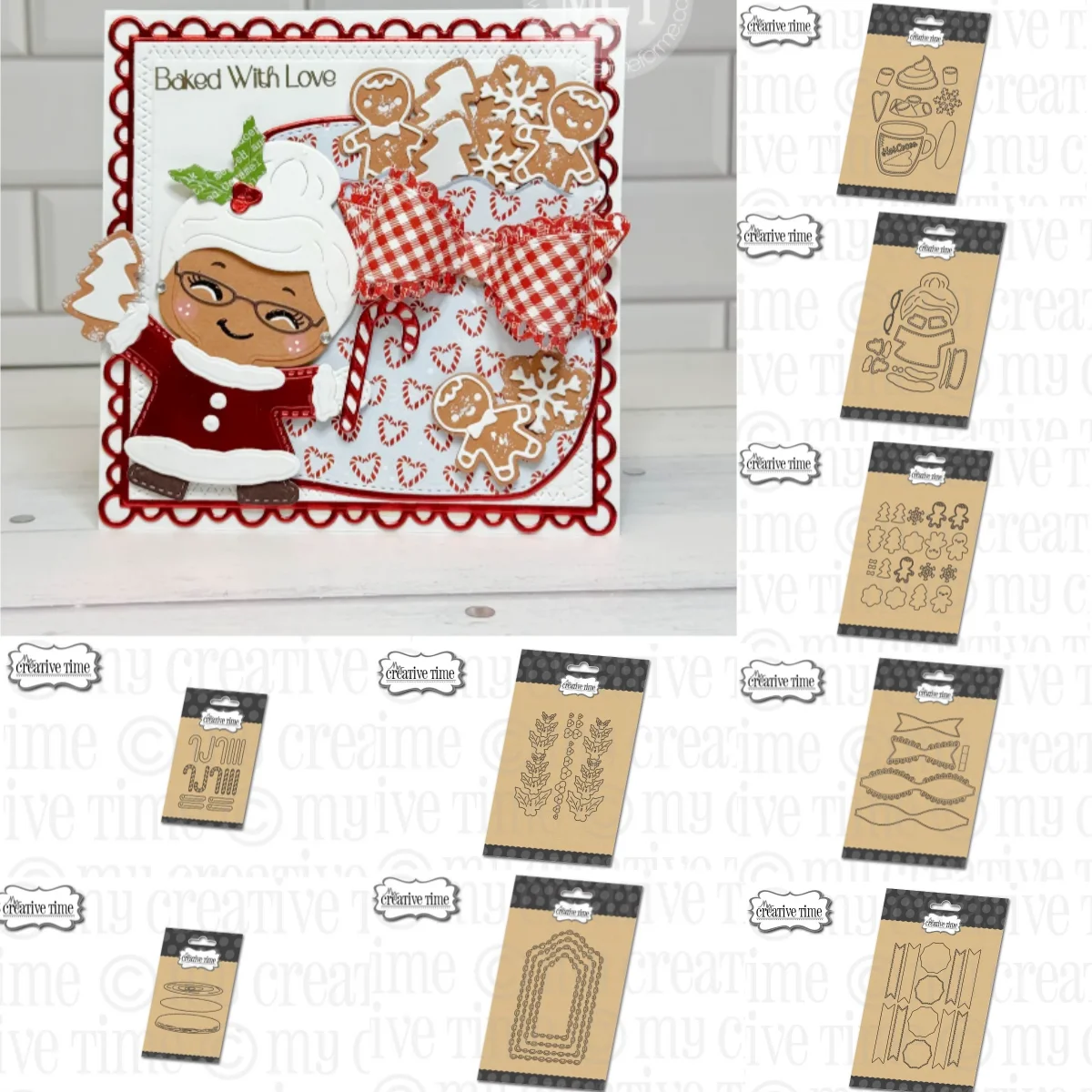 

2024 Gingerbread Coffee Cup Shape Cutting Dies Stamp Christmas New Die for DIY Christmas Gift Card Scrapbook Craft Decoration