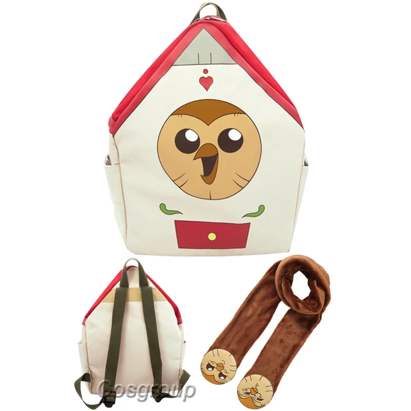 Cartoon The Theatre Cosplay House Py Play Props, Hooty Cosplay Costume Accessrespiration, Kawaii Kids School Bags, Casual Student Backpack