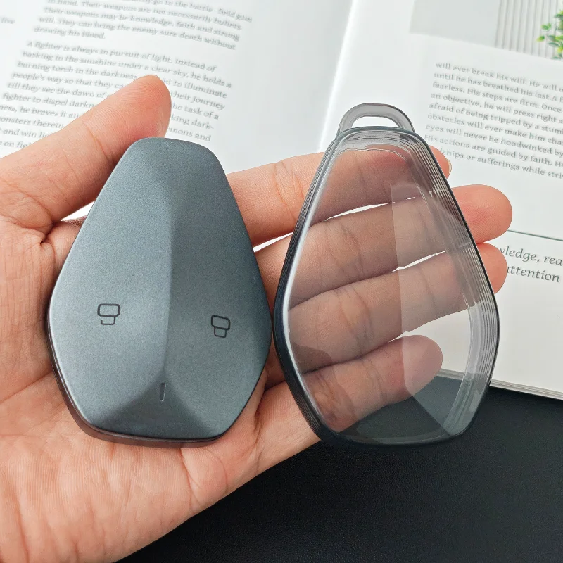 

Car Key Fob Cover Transparent TPU Case for Changan Deepal S07 L07 L06 S05 Key Protector Shell Buckle Electric Auto Keychain Case