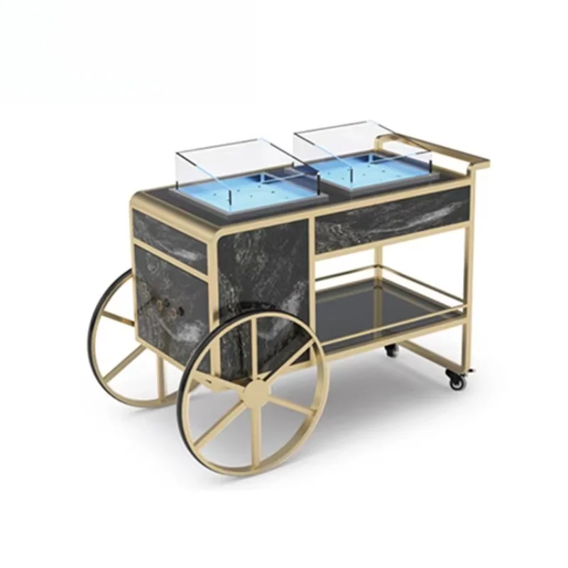 Wedding catering service trolley