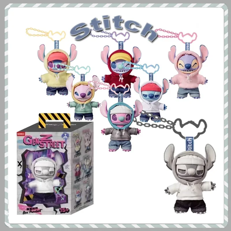 

Stitch Gen Z Street Series Blind Box Figure Cute Stitch Vinyl Doll Mystery Box Plush Surprise Bag Pendant Gifts Toys