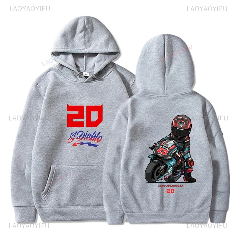 2024 New Listing Fabio Quartararo Pattern Sweatshirt Autumn and Winter  Casual Hip-hop Men Pullover Fashion