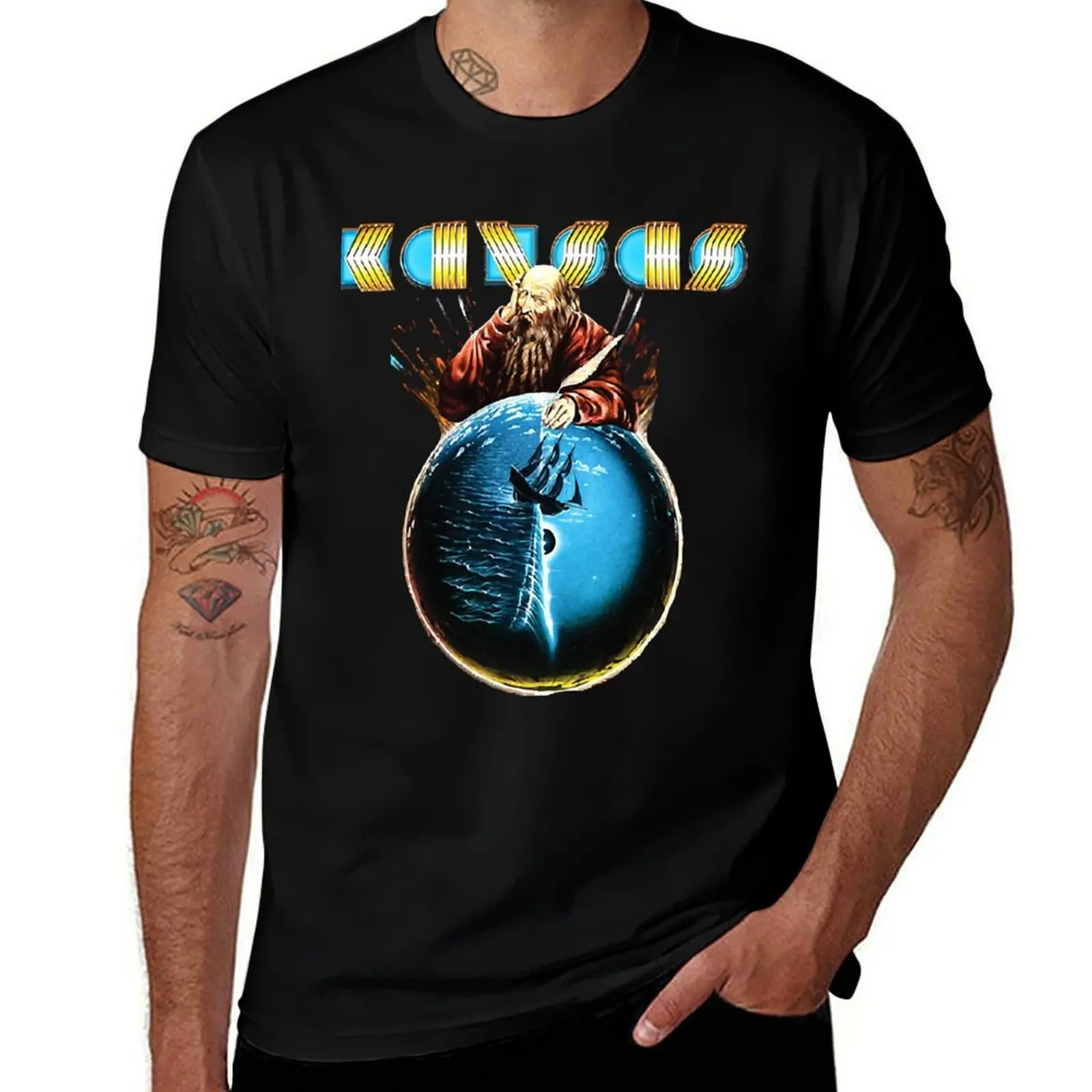 

kansas band T-Shirt man t shirt luxury man t shirt designer T-Shirt