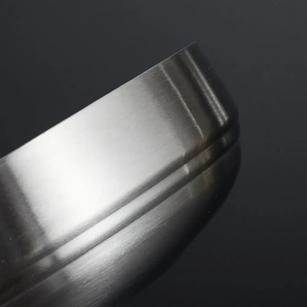 Home Spessore Doppio Strato Miscelazione Posate per Riso in Acciaio Inossidabile 304 Ciotole per Riso Contenitore per Alimenti Ciotole per Zuppa