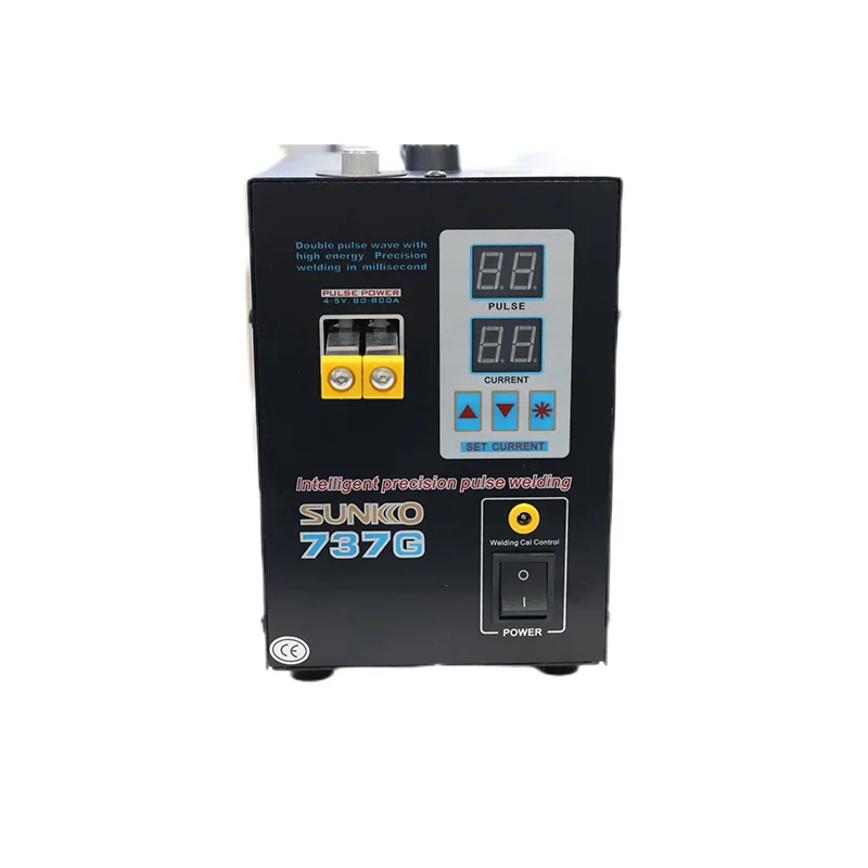 

SUNKKO 737G Battery Spot Welder Digital Display Spot Welding Machine For 18650 Battery Pack Weld Double Pulse Spot Welders