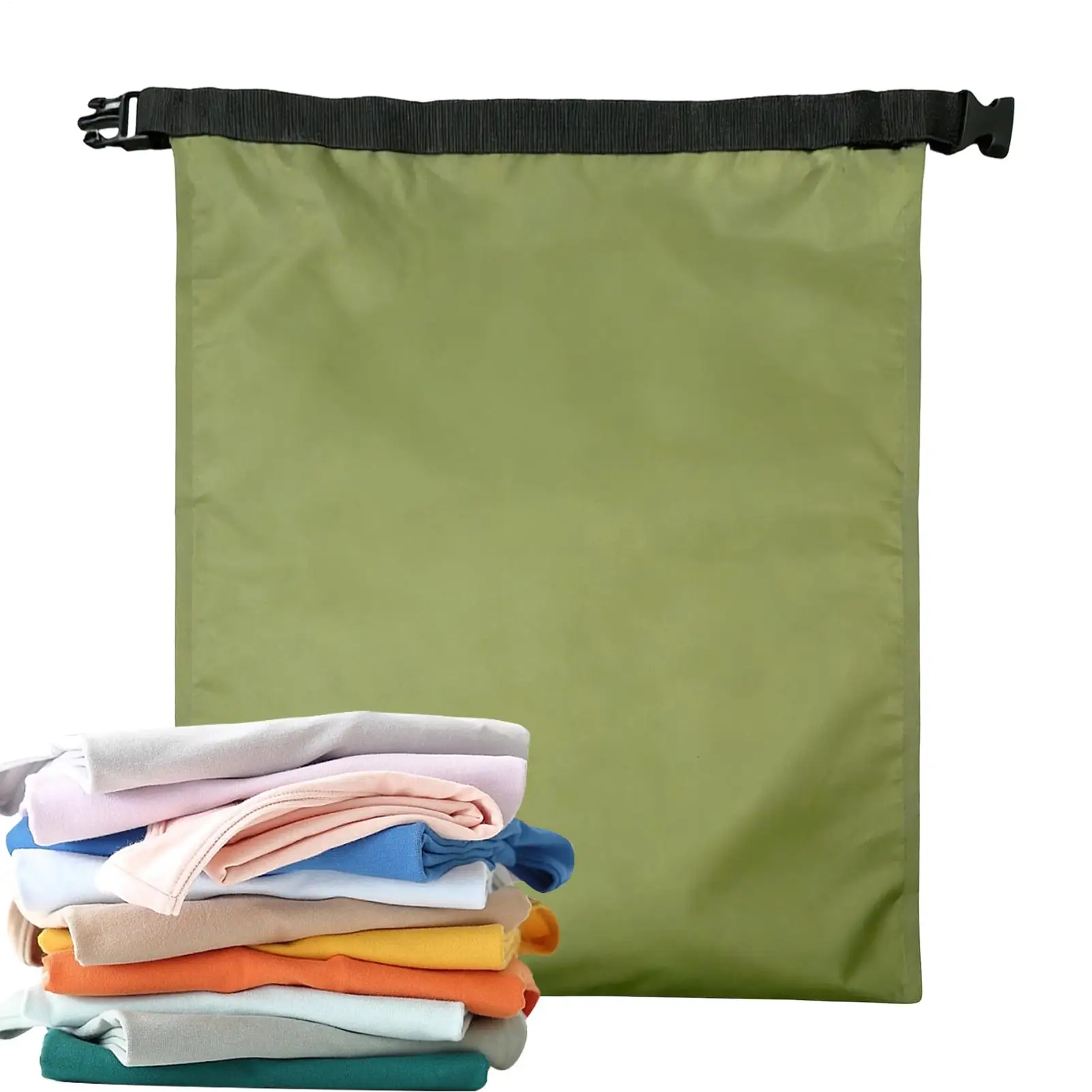 

Wet Dry Laundry Bag Large Capacity Space Saving Travel Bag for Gym Swimming Yoga, Camping College Sports, Suitcase Organizer
