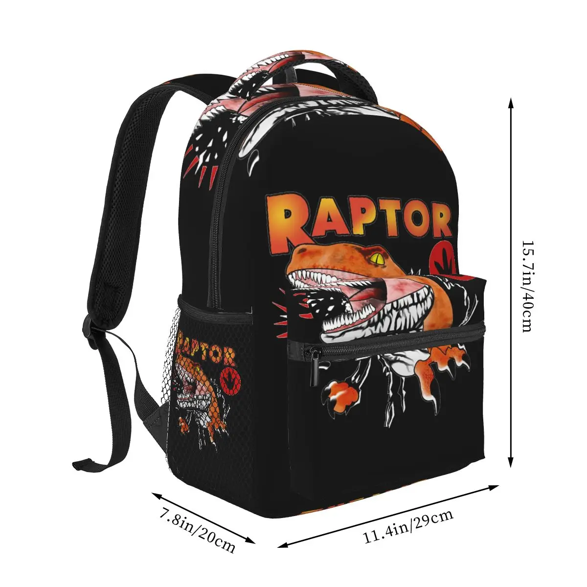 Ghost World Raptor Essential Enid Backpacks Boys Girls Bookbag Children School Bags Cartoon Rucksack Shoulder Bag Large Capacity