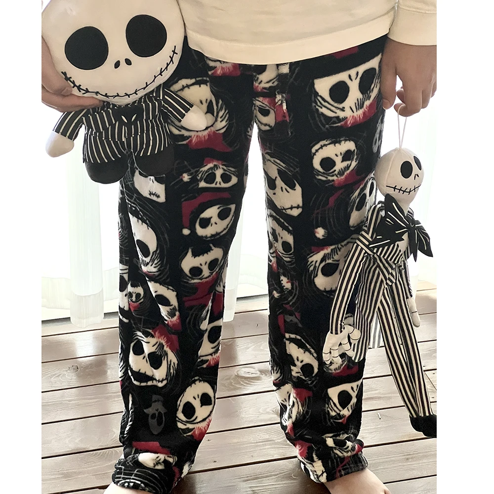 Disney Jack Skellington Pajamas Pants Halloween Costumes The Nightmare Before Christmas Accessory