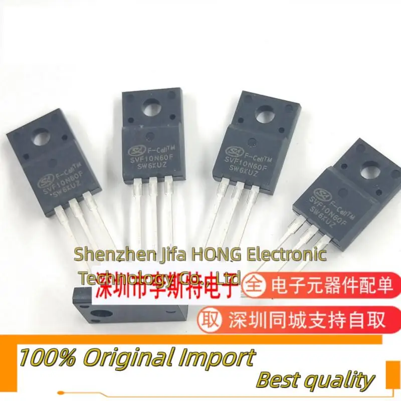 10PCS/Lot SVF12N65F   TO-220F 650V 12A  N-Channel  Imported Original Best Quality