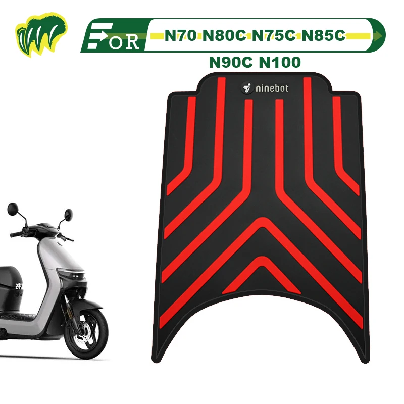

For Ninebot N70 N80C N75C N85C N90C N100 Scooter Motorcycle Foot Mat Rubber Anti-Skid Foot Pad Floor Mat Waterproof loor Carpet