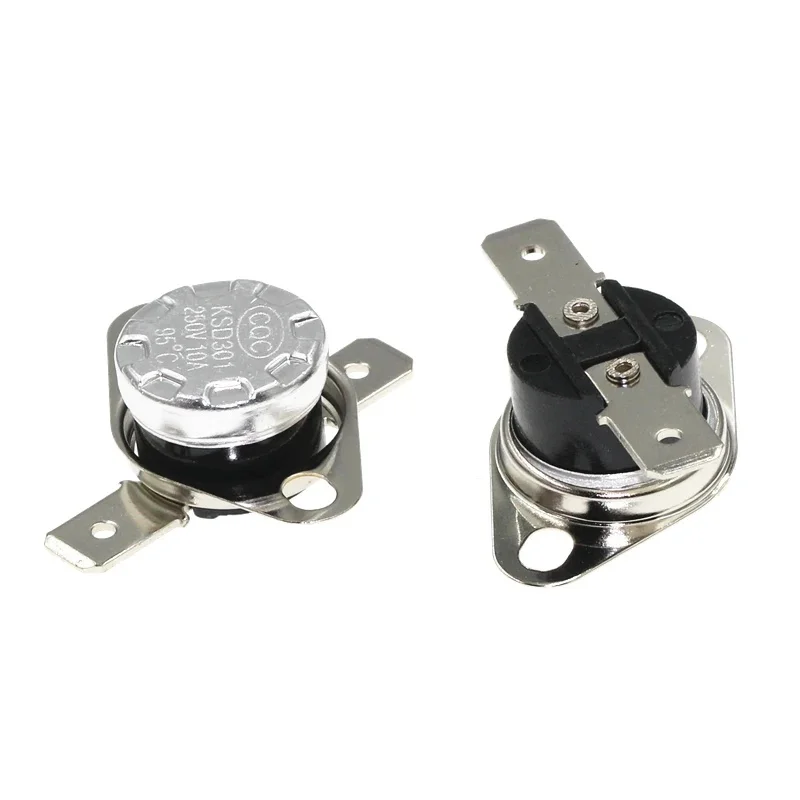 

KSD301 250V 10A Normally Open/Normally Close NO Thermostat Temperature Thermal Control Switch DegC 0-95Celsius Degree