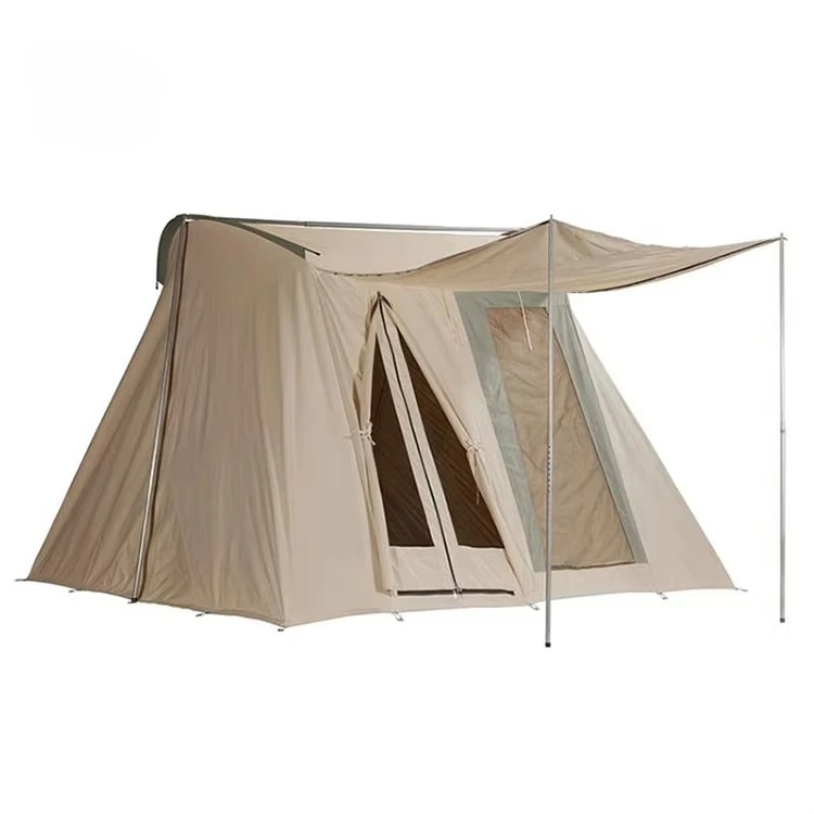 

NEW Waterproof Spring Camping Tent Kodiak Canvas Cotton Tent Flex Bow Tent