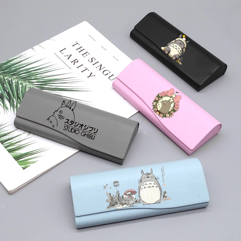 Totoro Brillenetui für Damen und Herren, Schutzbox für Sonnenbrillen, optische Brillen, wasserdichte Brillenboxen, Geschenk, Neu