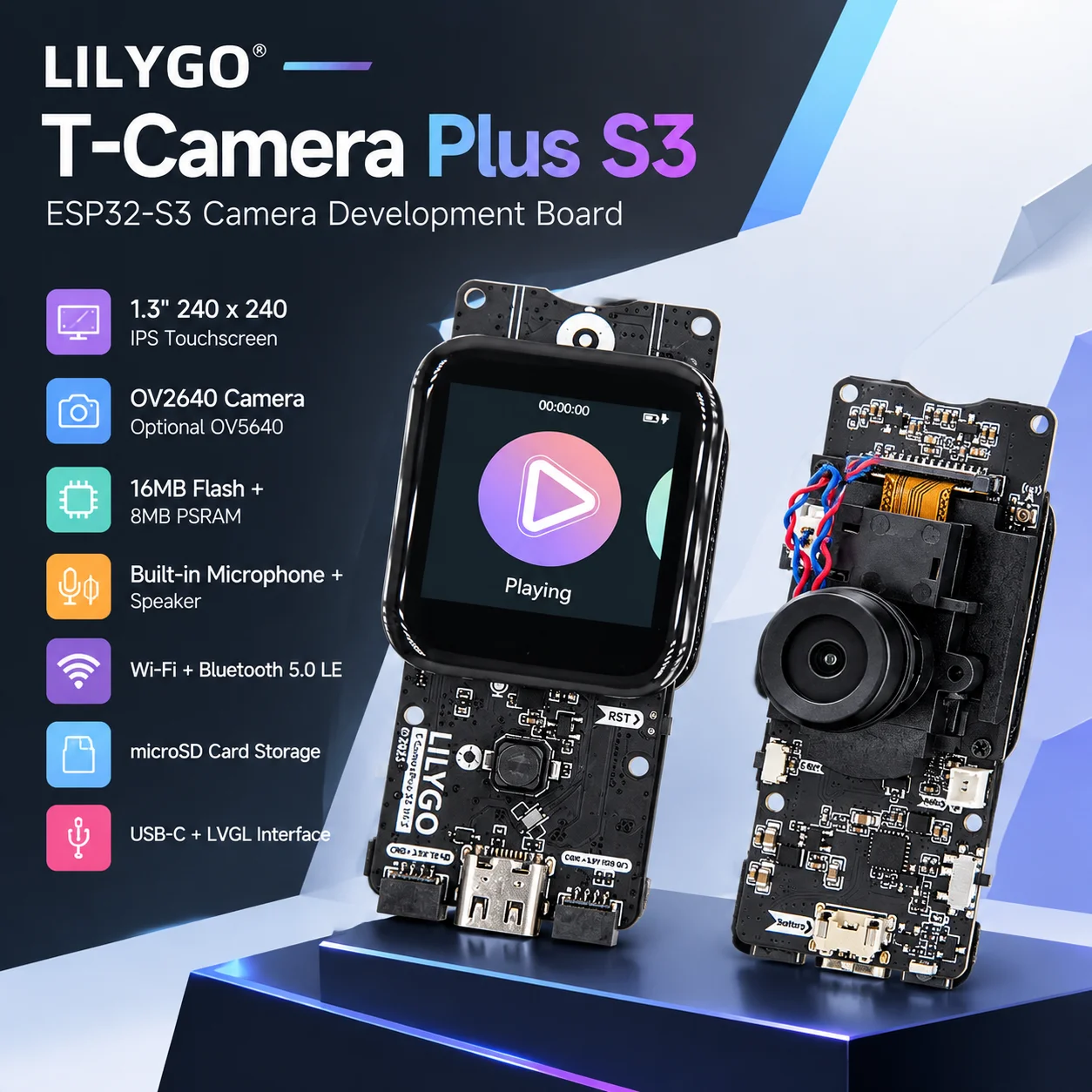 lilygo-t-camera-plus-s3-scheda-di-sviluppo-per-fotocamera-esp32-s3-schermo-touchscreen-da-13-pollici-sensore-ov2640-wifi-bluetooth-microfono-e-altoparlante