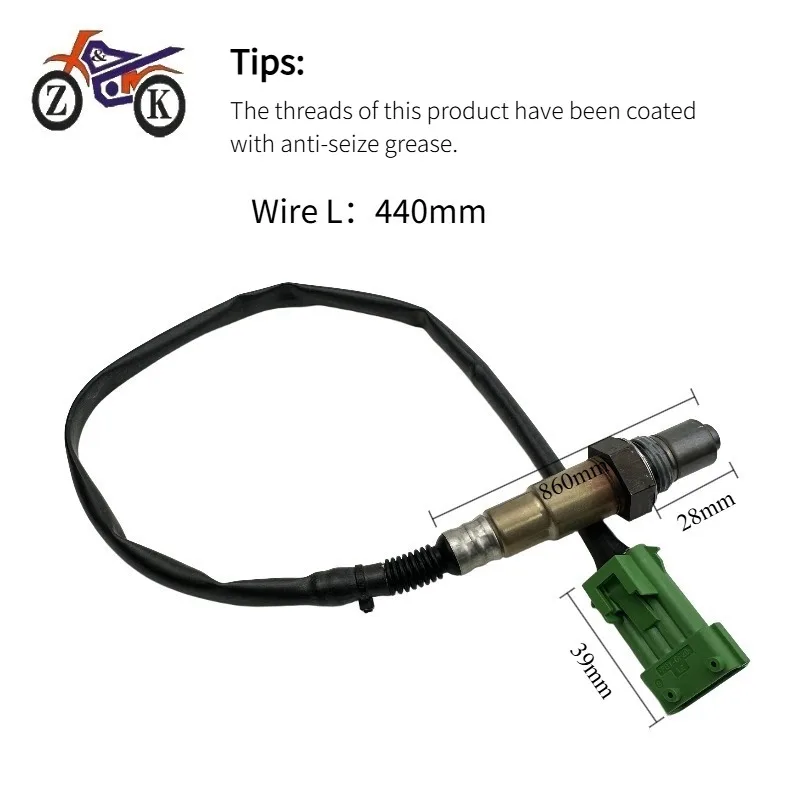 Oxygen Sensor For Peugeot 407 206 406 Partner Boxer For Citroen Saxo C2 C3 C4 C5 C6 Berlingo Probe O2 Sensor Parts 0258006027 view 2