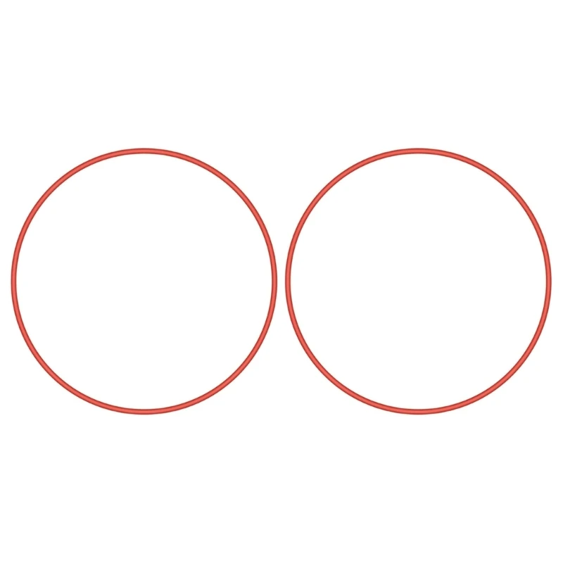 M2EE 2 ชิ้นยาง Band ฝาปิด Strap ซิลิโคนทนความร้อนล็อคสายรัดสำหรับ 6/7/8 Quart หม้อหุงช้าการบำรุงรักษา