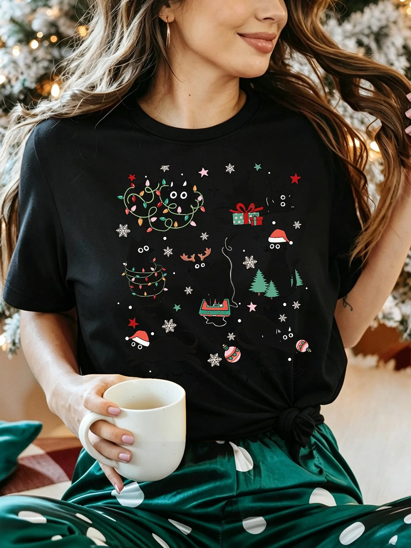 Festive Jesus Is The Reason For The Season Print T Shirt Men Women Crew Neck Short Sleeve Bible Quote Xmas Casual Tee Shirts