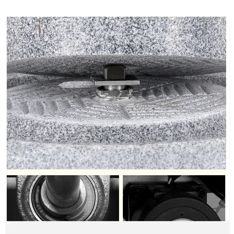 المنزلية 220 فولت مطحنة الحجر الكهربائية مطحنة الحجر مطحنة تجارية معجون السمسم التوفو مونج الفول دقيق الذرة آلة زبدة الفول السوداني P