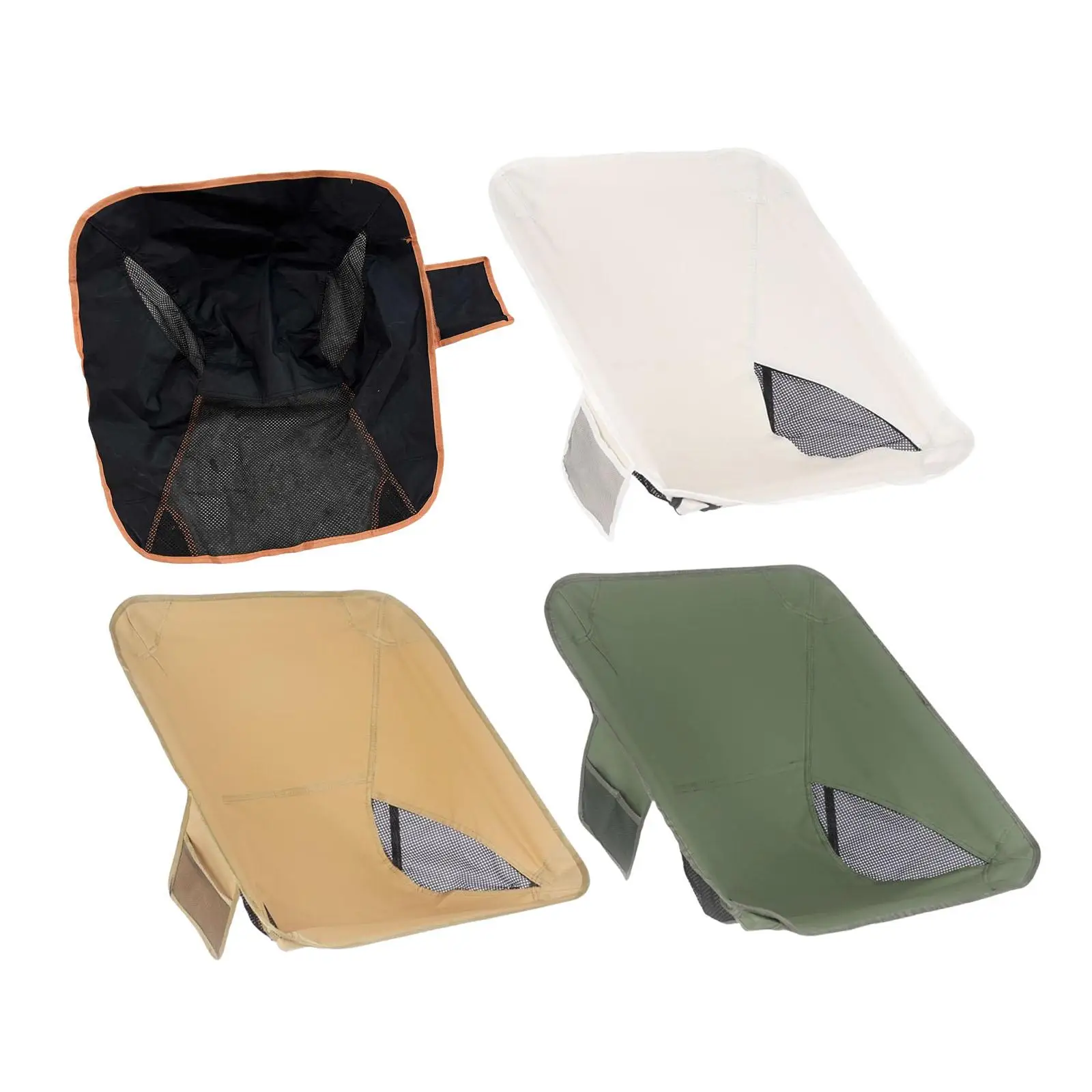 Camping Chair Cover Casual 600D Oxford Cloth Replacement Cloth Moon Chair Seat Cover for Picnic Beach BBQ Backyard Fishing
