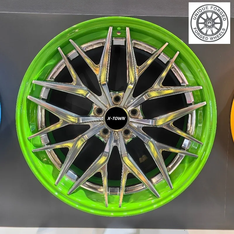 26 Style Custom Two‑piece Forged Wheels For Mercedes‑Benz For BMW For Audi Models 18 19 20 22 24 Inch Alloy 5x112 5x120 5x130 5x