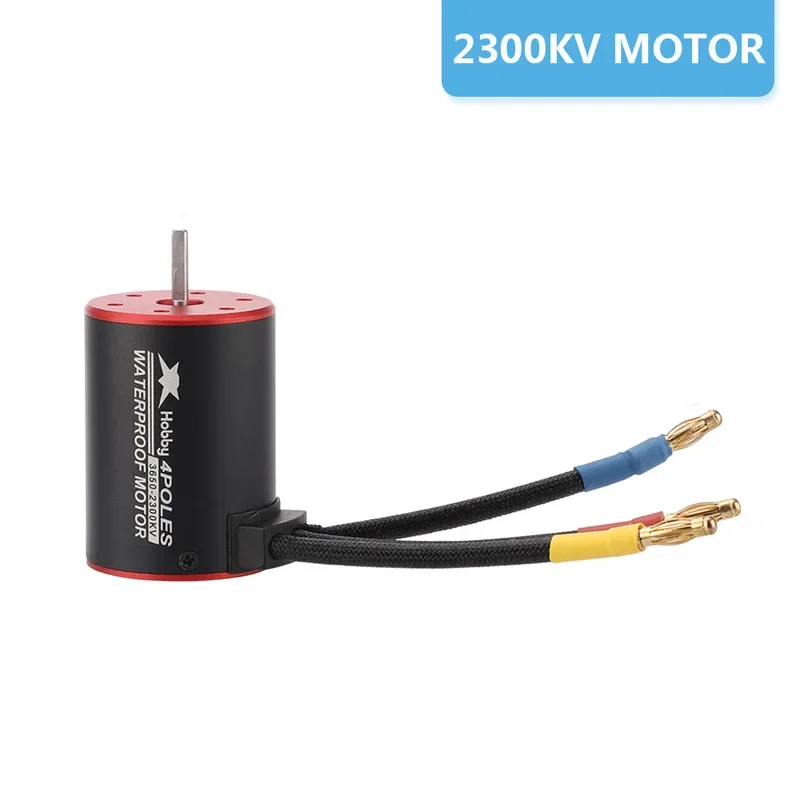 Motor sin escobillas Platinum 3650, combinación Esc 60a, impermeable, 1:10, Control remoto, vehículo y barco