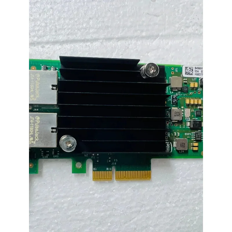 인텔 X550-T2 PCIE RJ45 Qunhui 10기가비트 네트워크 어댑터 2.5g 10g X550T2BLK용