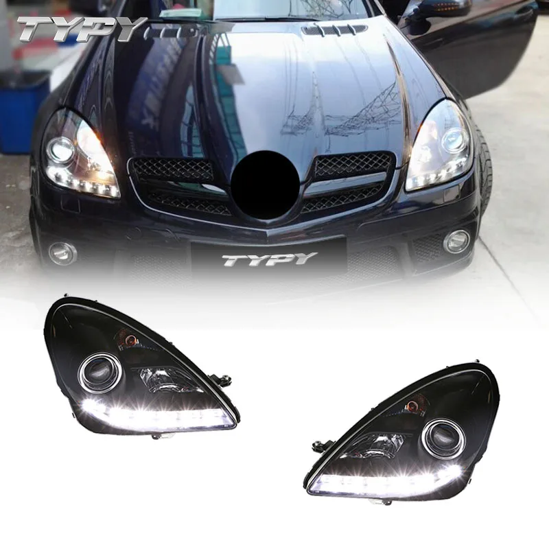 

Car Head Lamp Modified LED Head Lights Front Lamp For Mercedes-Benz SLK R171 2004-2012