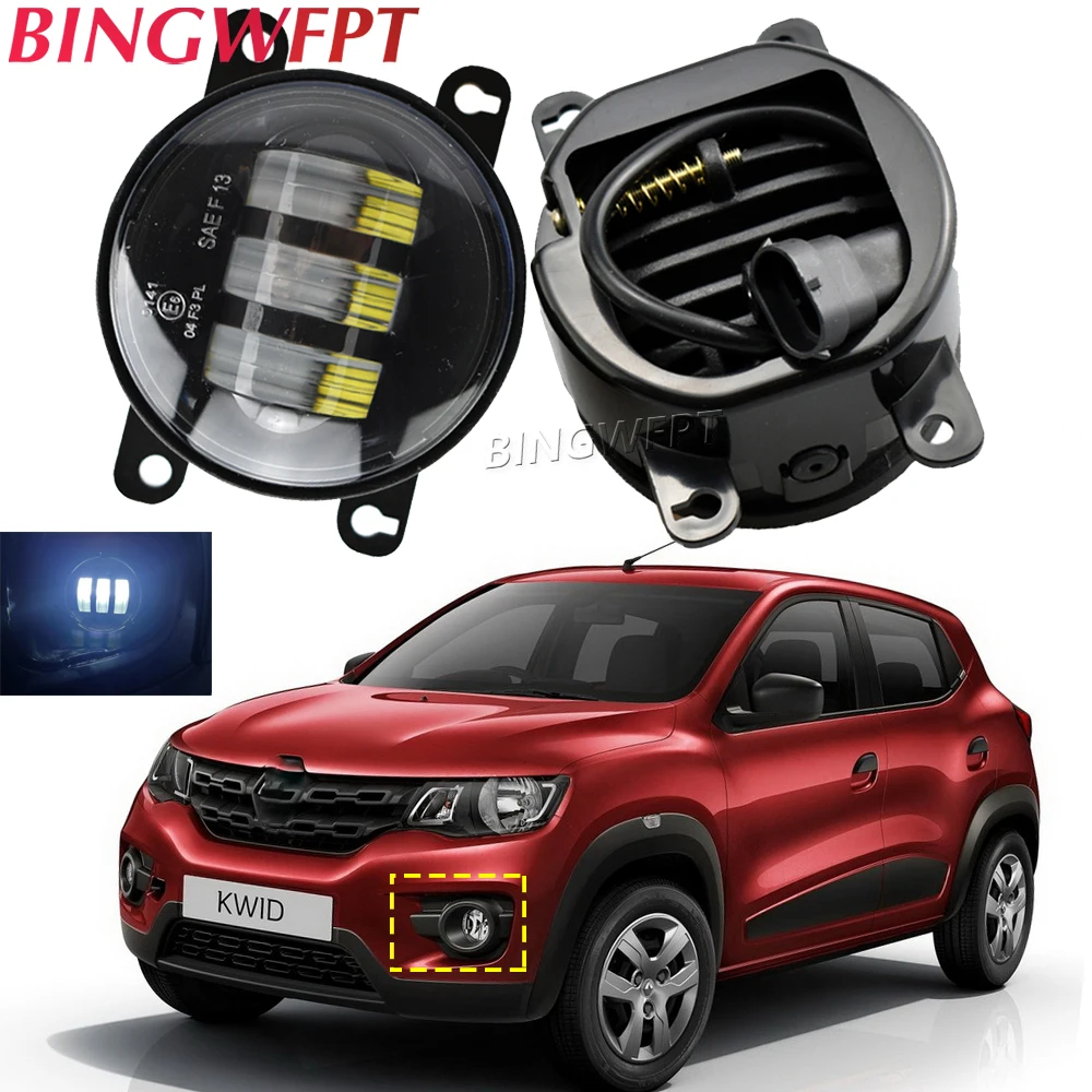 Fog Lights LED Headlight For Renault Megane 2/3 Duster Fluence Clio IV Kwid Koleos Kangoo 2003-2015 Fog Lamp Fog Light Fogli