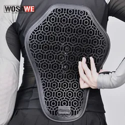 WOSAWE CE Level 1 Motorcycle Insert Back Protector Gear Armor Racing Elbow Knee Shoulder Jacket Professional Protection