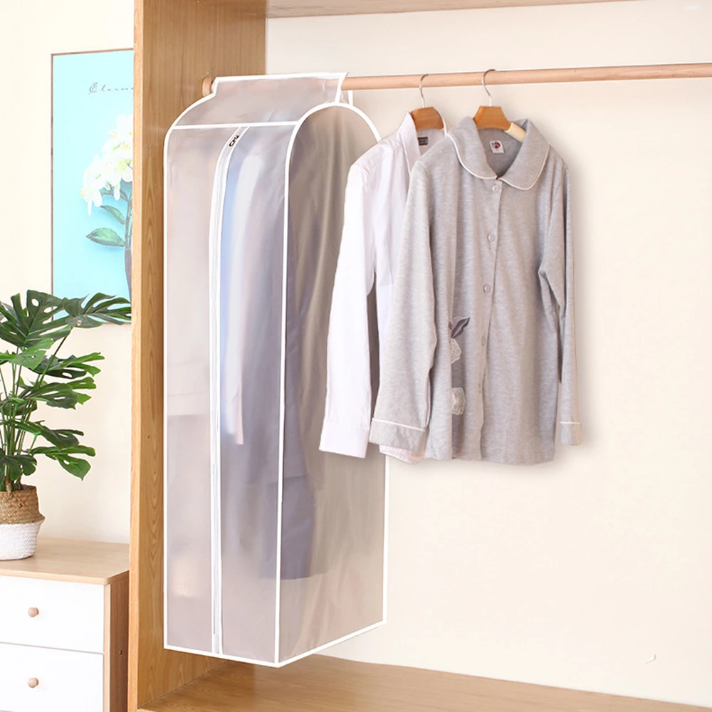 Clothes Dust Cover Wardrobe Hanging Clothes Dust Cover Moisture-Proof Wardrobe Storage Clothes Storage Bag Clothes Dust Bag