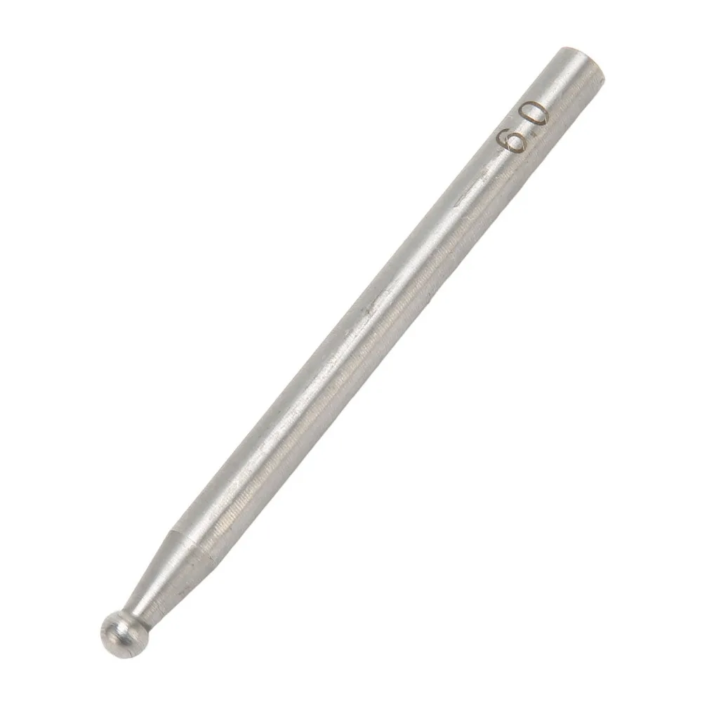 Durable Silver Dapping Punch Alloy Steel 6mm Doming Punch Metal Forming Punch DIY Metal Forming