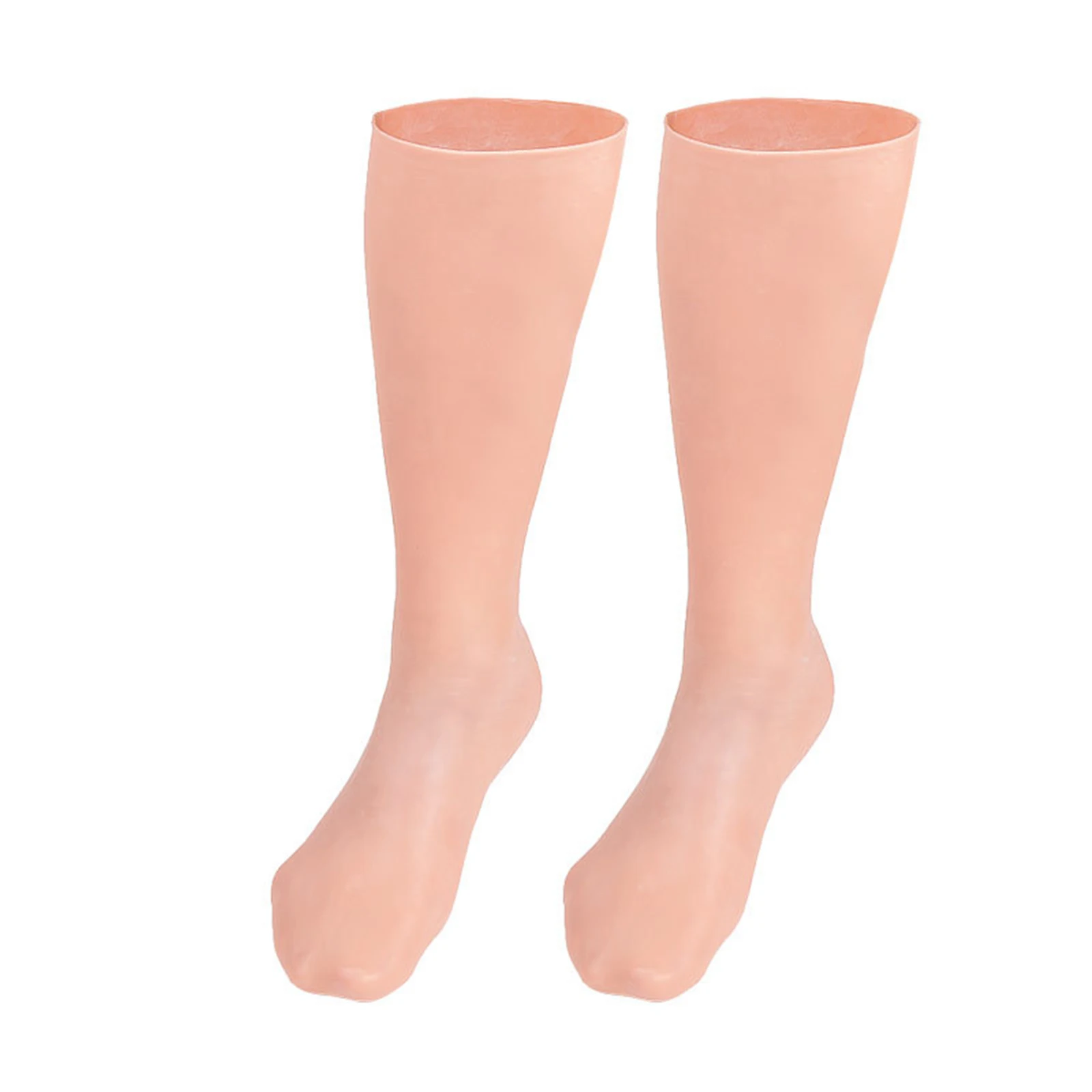 Foot Care Socks Soft Long Silicone Socks Moisturizing Gel Stockings for Repairing Dry Feet Cracked Heels / Softening Rough Skin