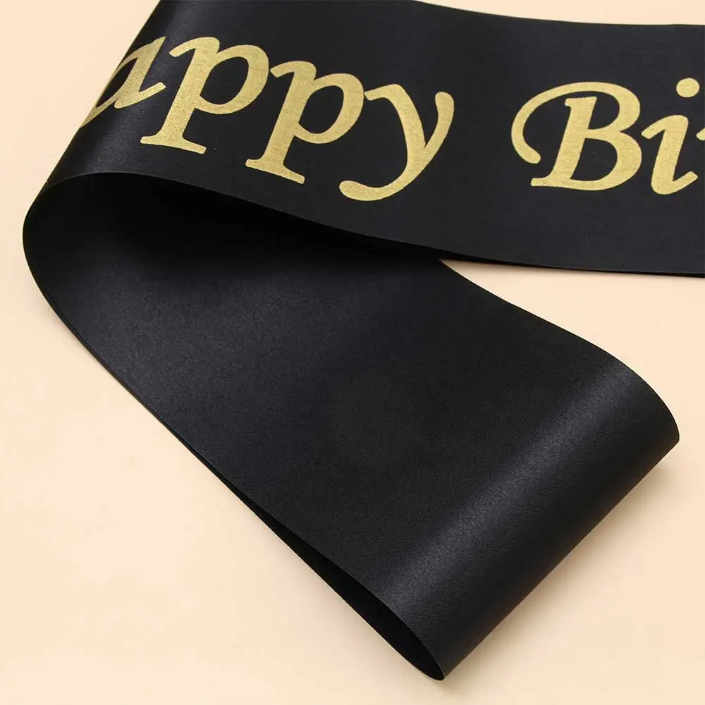 New Gifts Birthday party Etiquette belt Happy Birthday Sash Party Decoration Party Favors