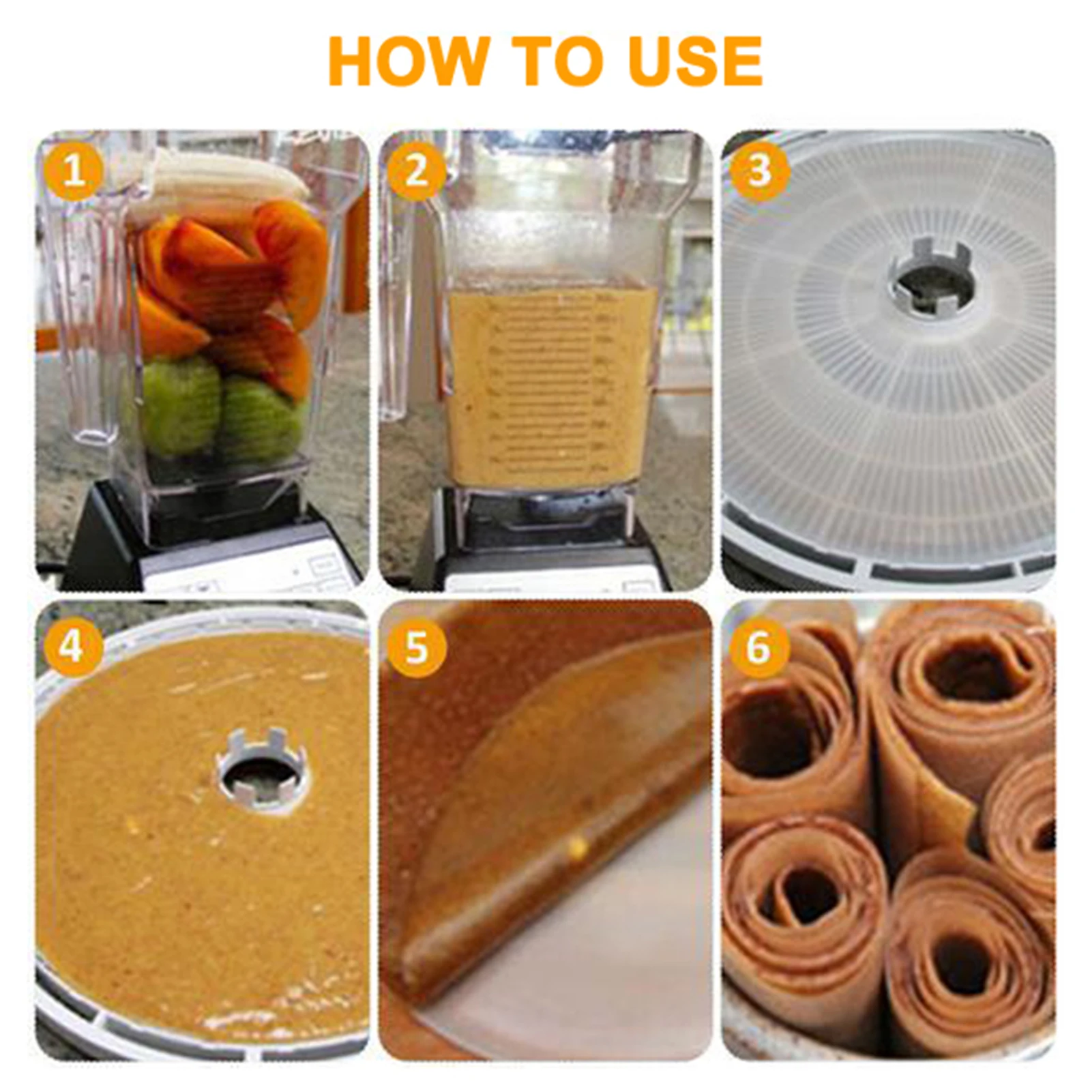 Electric Food Dehydrator Disc with Removable Chassis Water Tray for Home Kitchen Restaurant Use