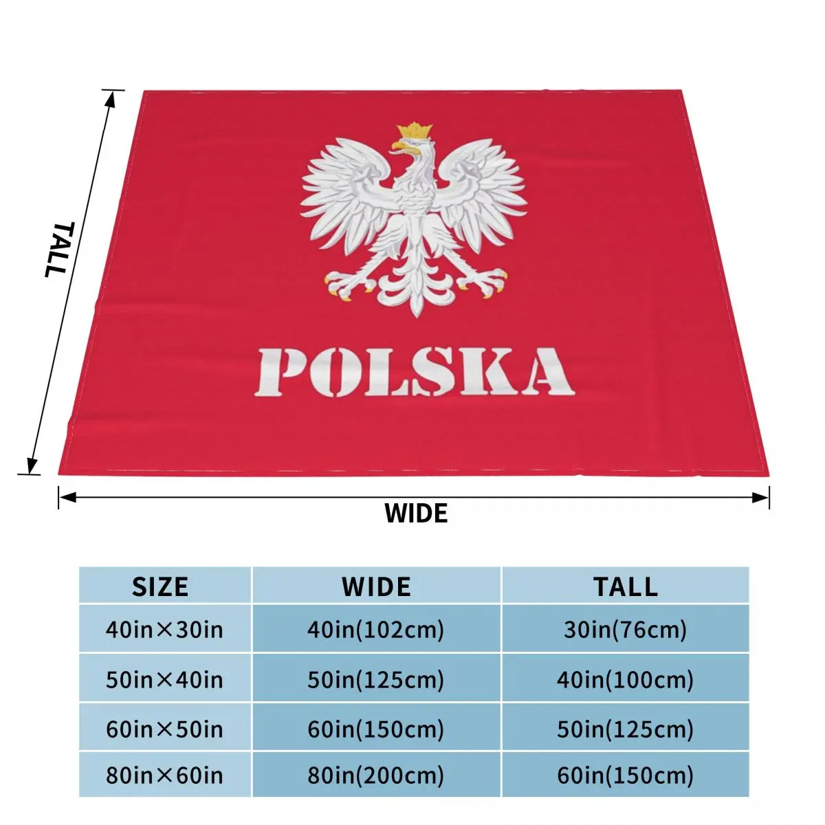 Poland Polish Flag Polish Eagle Blanket Bedspread On The Bed Bed Set Bed Covers For Bed