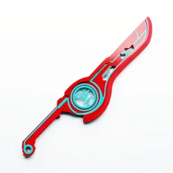 Xenoblade Chronicles Definitive Edition Shulk Monado Prop Cosplay Replica Sword Ver 3 Halloween Carnival Party Accessories