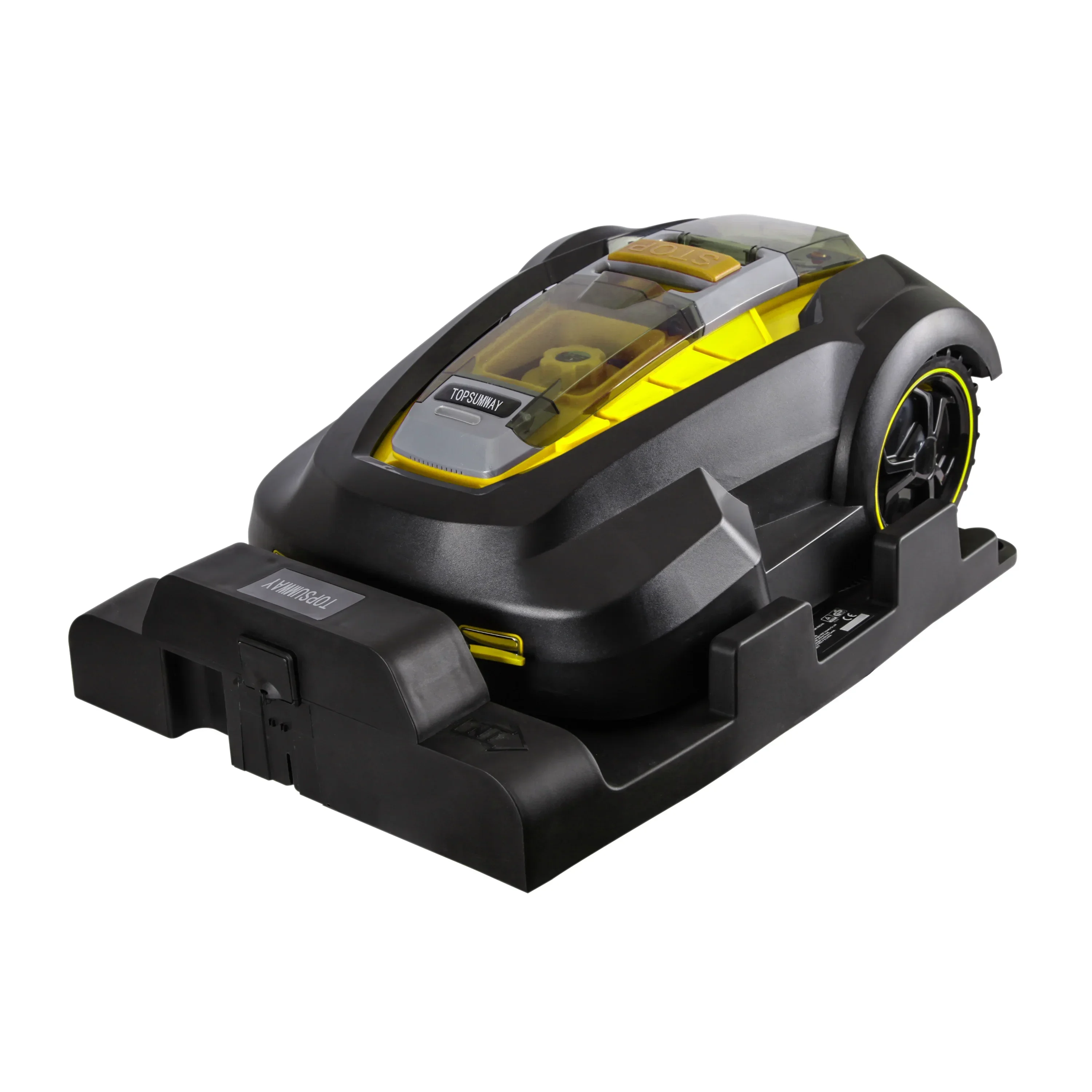 Automatic Robotic Lawn Mower, with Bluetooth app and Boundary Wire robot remote control mower