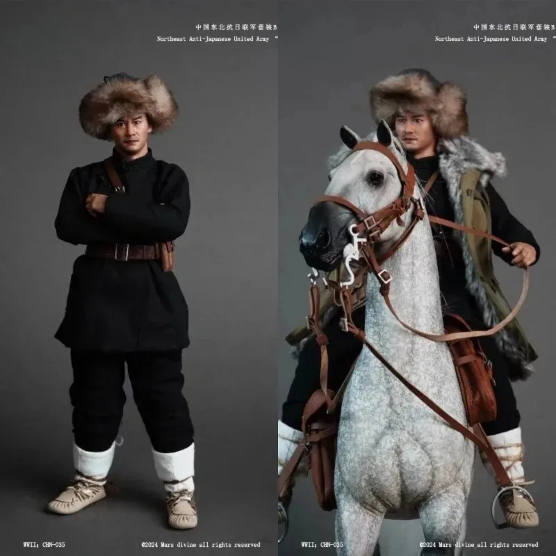 

CHN-035 1/6 Scale Toys WWII Military Series Northeast Anti-Japanese United Army Uniform Model Clothes for 12'' Male Soldier Body