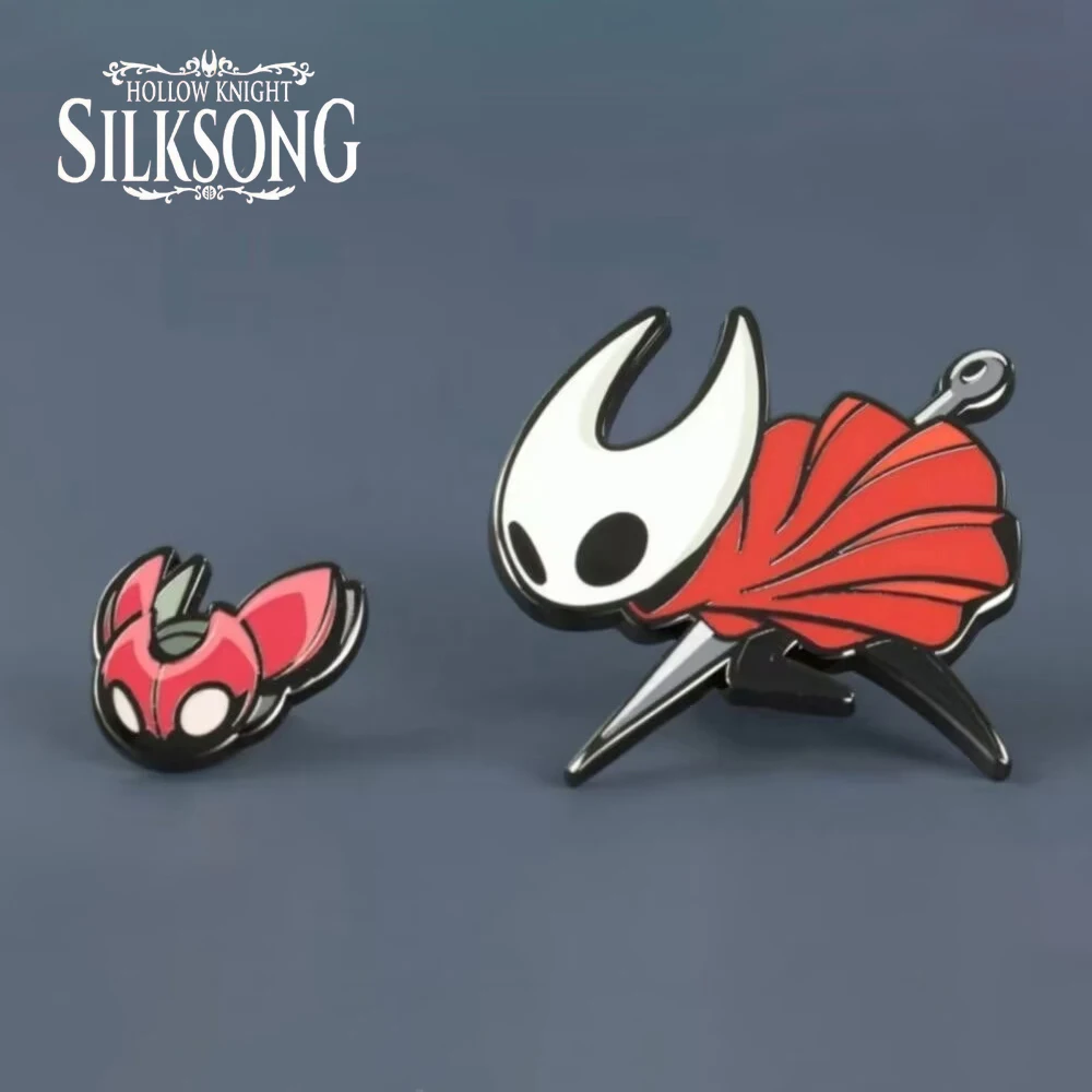 لعبة هولو نايت: Silksong الدبور Cospaly شارة دبابيس معدنية الكرتون الشكل دبابيس ظهره الديكور للجنسين تجهيزات حفلة الهالوين