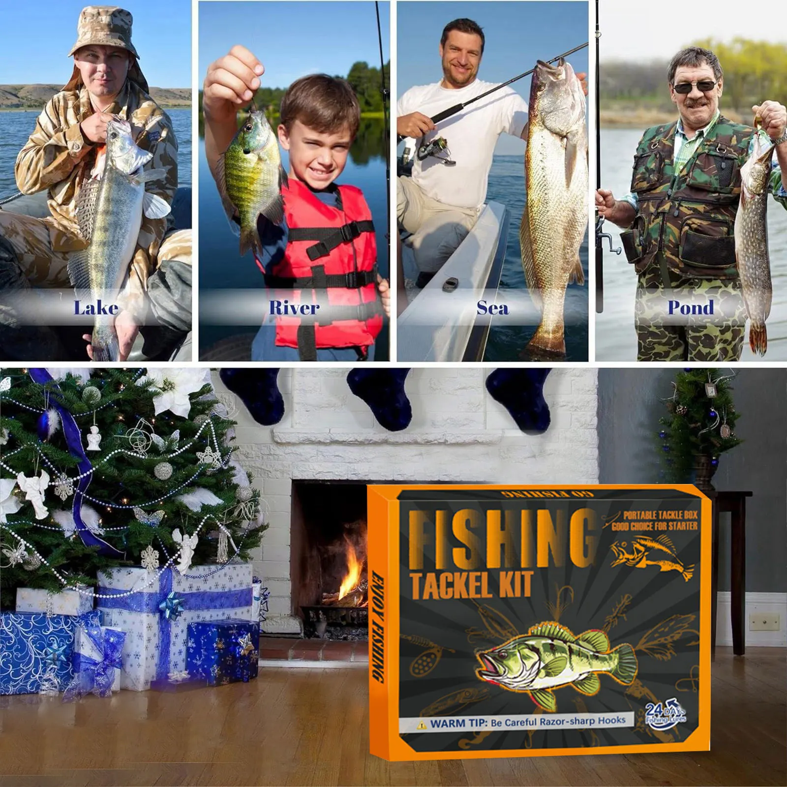 مؤقت الرمل 60 دقيقة تقويم القدوم للأطفال 2025 الكبار الصيد تقويم القدوم هدايا الصيد للرجال المراهقين الأولاد 24 120 دقيقة #6