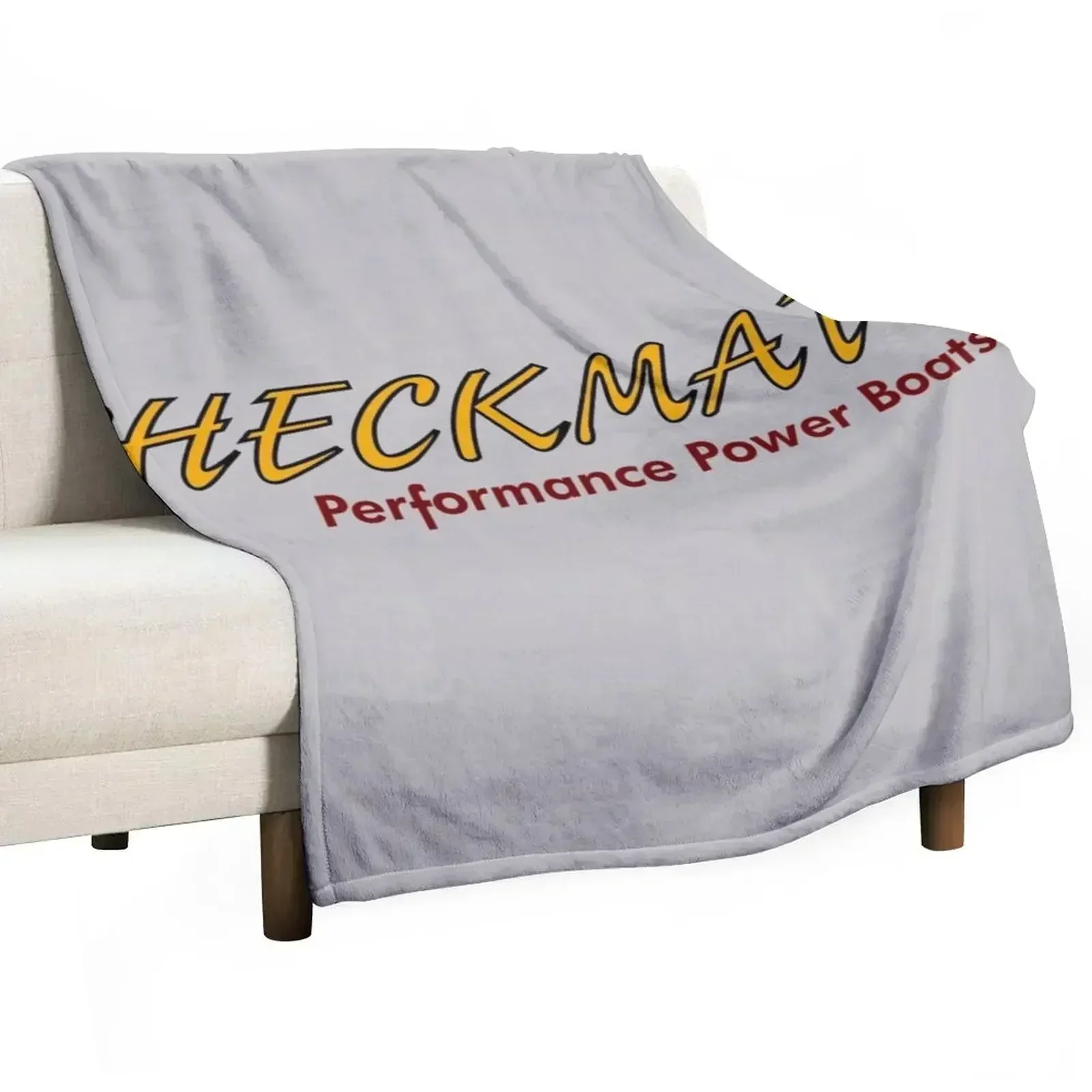 Checkmate Performance Power Boats Throw Blanket manga for sofa Comforter Camping Custom Quilt Blankets