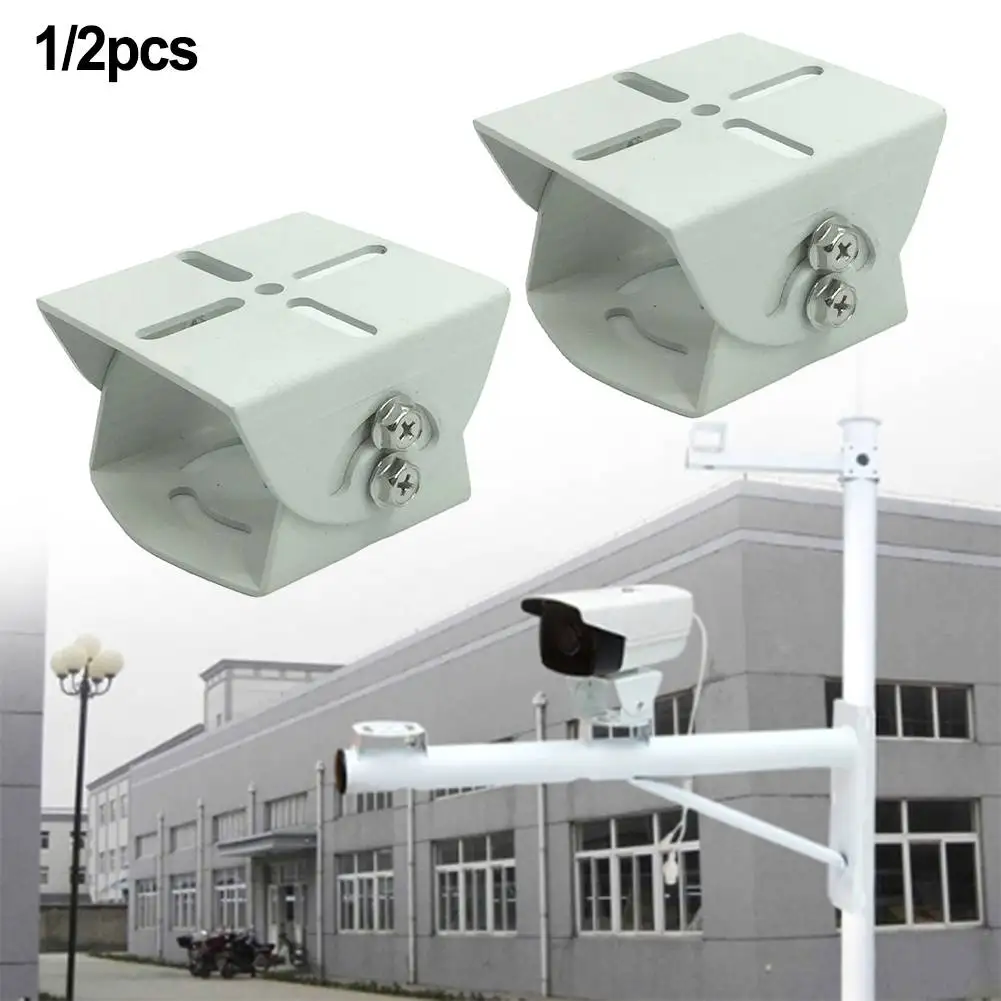 

1/2pcs Adjustable Wall Mount For Monitor Cameras Aluminium Alloy Camera Bracket 75*80*50mm Wall Mount Monitor Camera Bracket
