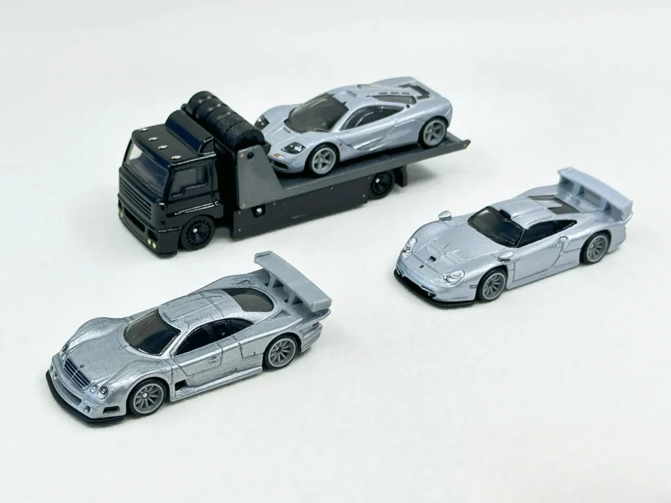 Origial Hot Wheels 2025 Clk Premium Box Set Exotic Racers Porsche