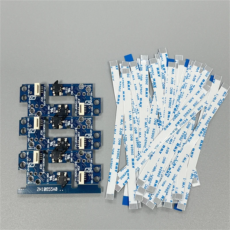 50Sets for PS2 SCPH 90000 9000X 9W Power on/Off Reset Switch Board with Flex Ribbon Cable