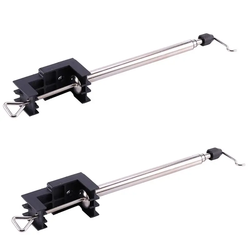 PZHI-2Pc Electric Mini Drill Stand Flex Shaft Holder Hanger With Stand Clamp Rotary Tool For Dremel Accessories