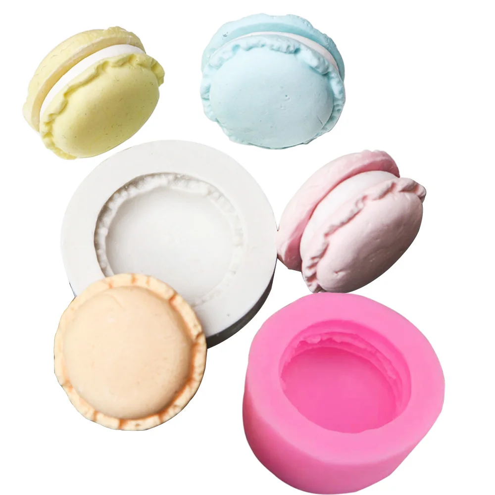 Kinds of Macarone Dessert Silicone Mold Chocolate Baking Moulds Cake Decoration Sugar DIY Hand-Made Soap-Molded Drop Form M513