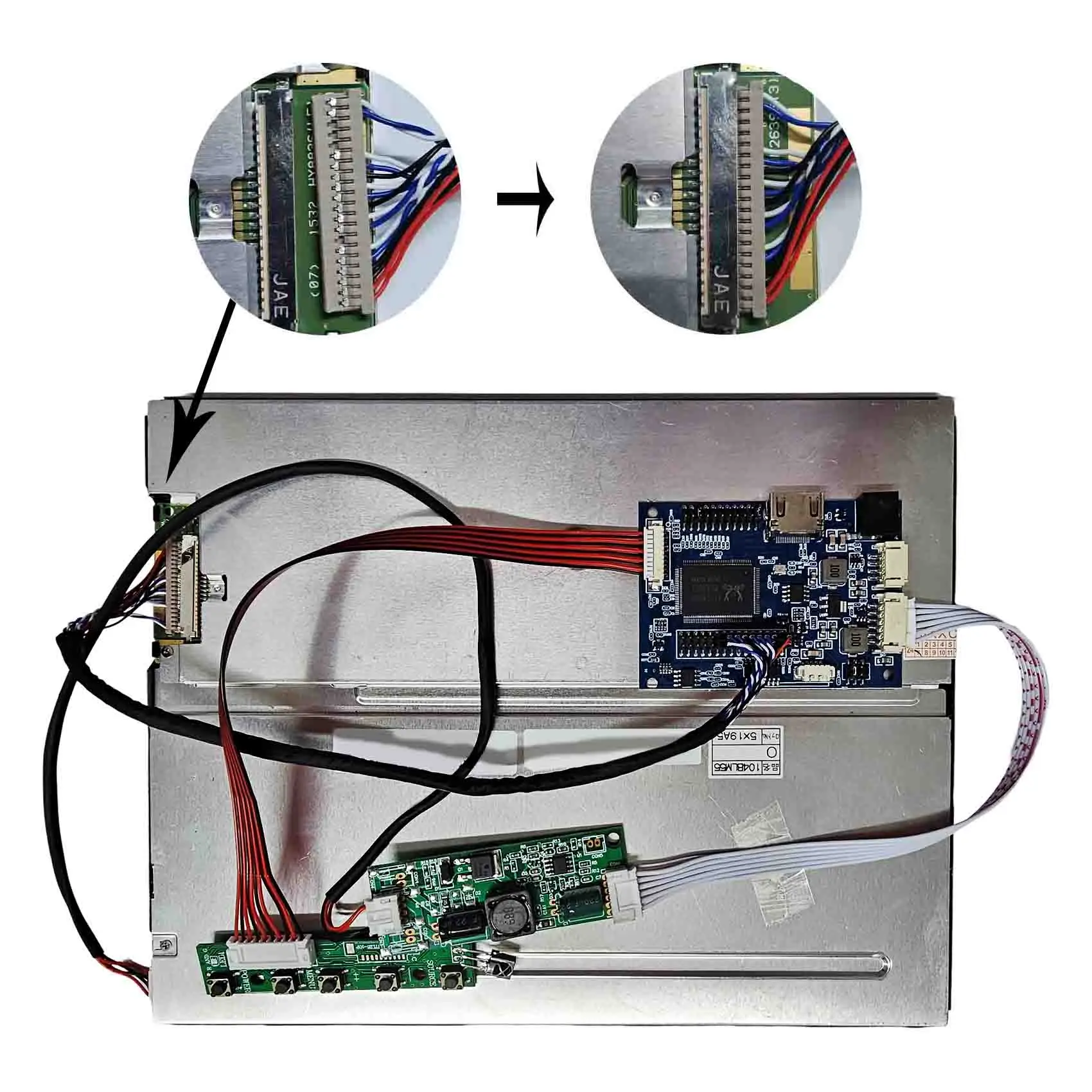 لوحة تحكم LCD عالية الدقة للشاشة ، 10.4in ، NL10276BC20-18